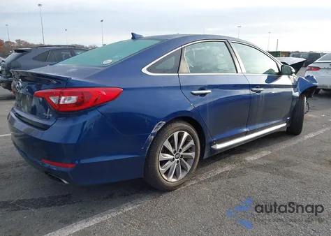 2017 Hyundai Sonata Sport from USA, damaged, VIN 5NPE34AF4HH486317